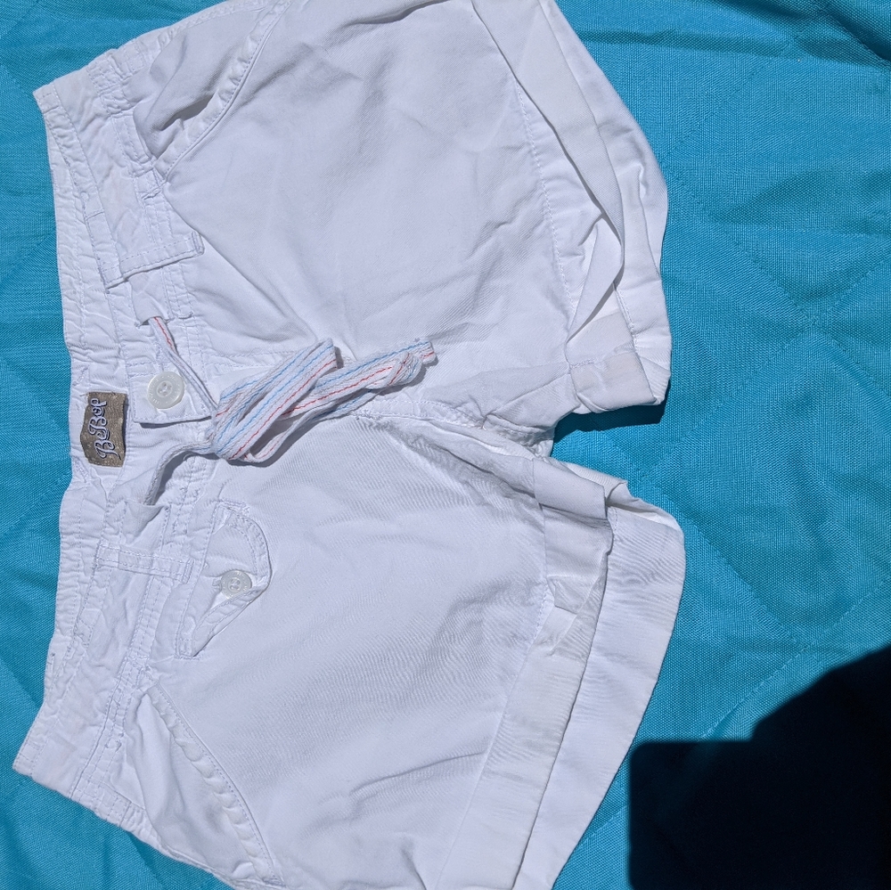 White Shorts